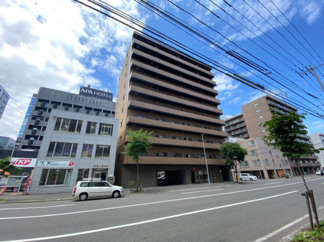 建物外観　札幌市北区北十条西「レジディア札幌駅ノース」