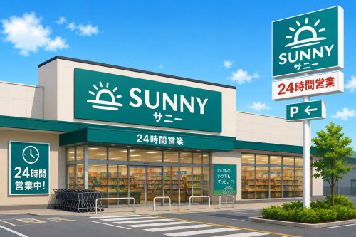 スーパー　サニー月隈店（スーパー）まで762m