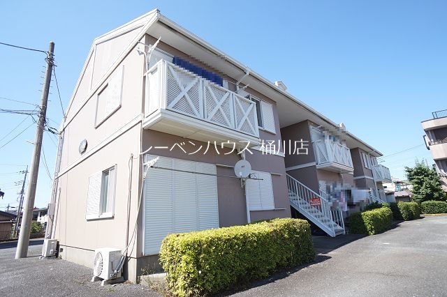 建物外観　レーベンハウス桶川店へ　048-787-5511