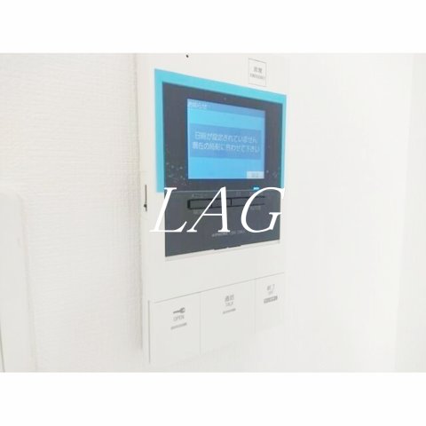 セキュリティ　モニター付インターホンです。