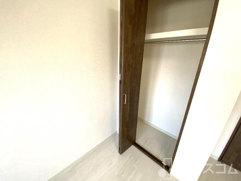 収納　奥行きのあるクローゼット付き☆お荷物の多い方にも安心ですね♪
