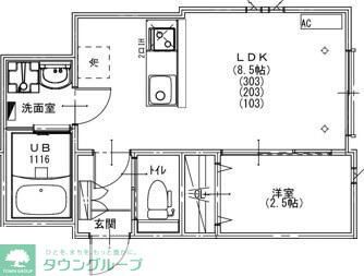 KEIAI RESIDENCE 北習志野Vの間取り写真