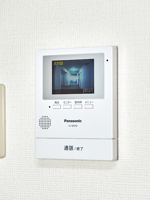 セキュリティ　カラーモニター付インターホン