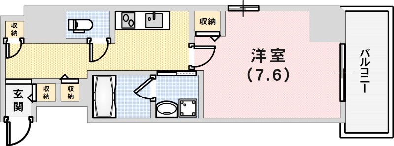 アルファレガロ神戸元町の間取り写真