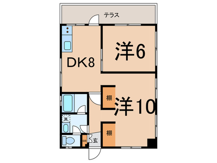 樋口マンションの間取り写真
