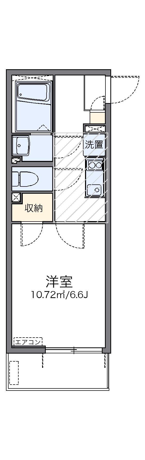 ＪＲ山手線 代々木駅 徒歩4分 3階建 築12年の間取り写真