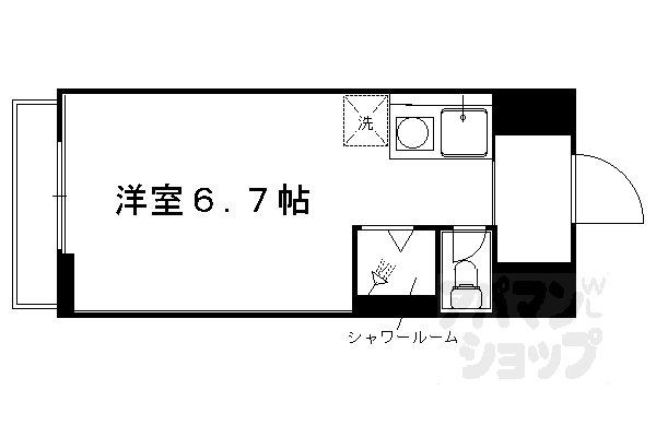 サイト烏丸三条町の間取り写真