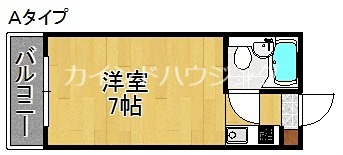 プリエール住之江御崎の間取り写真