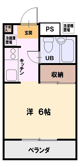 泉コートの間取り