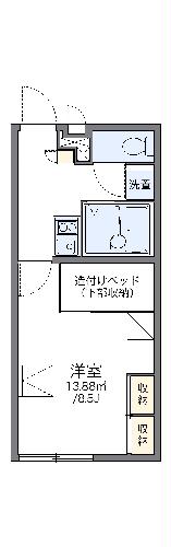 レオパレスＹＯＵの間取り