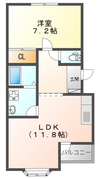 グランバード IIの間取り