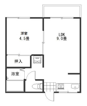 いずみハイツ石原IIの間取り