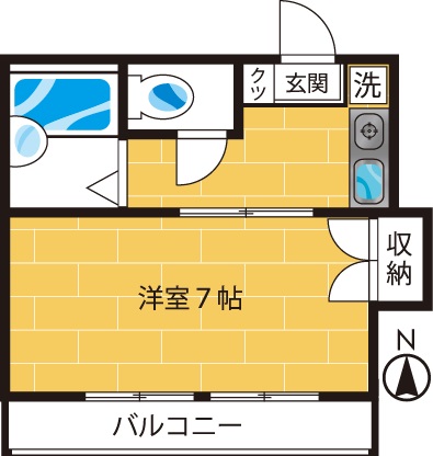 メゾンベールの間取り