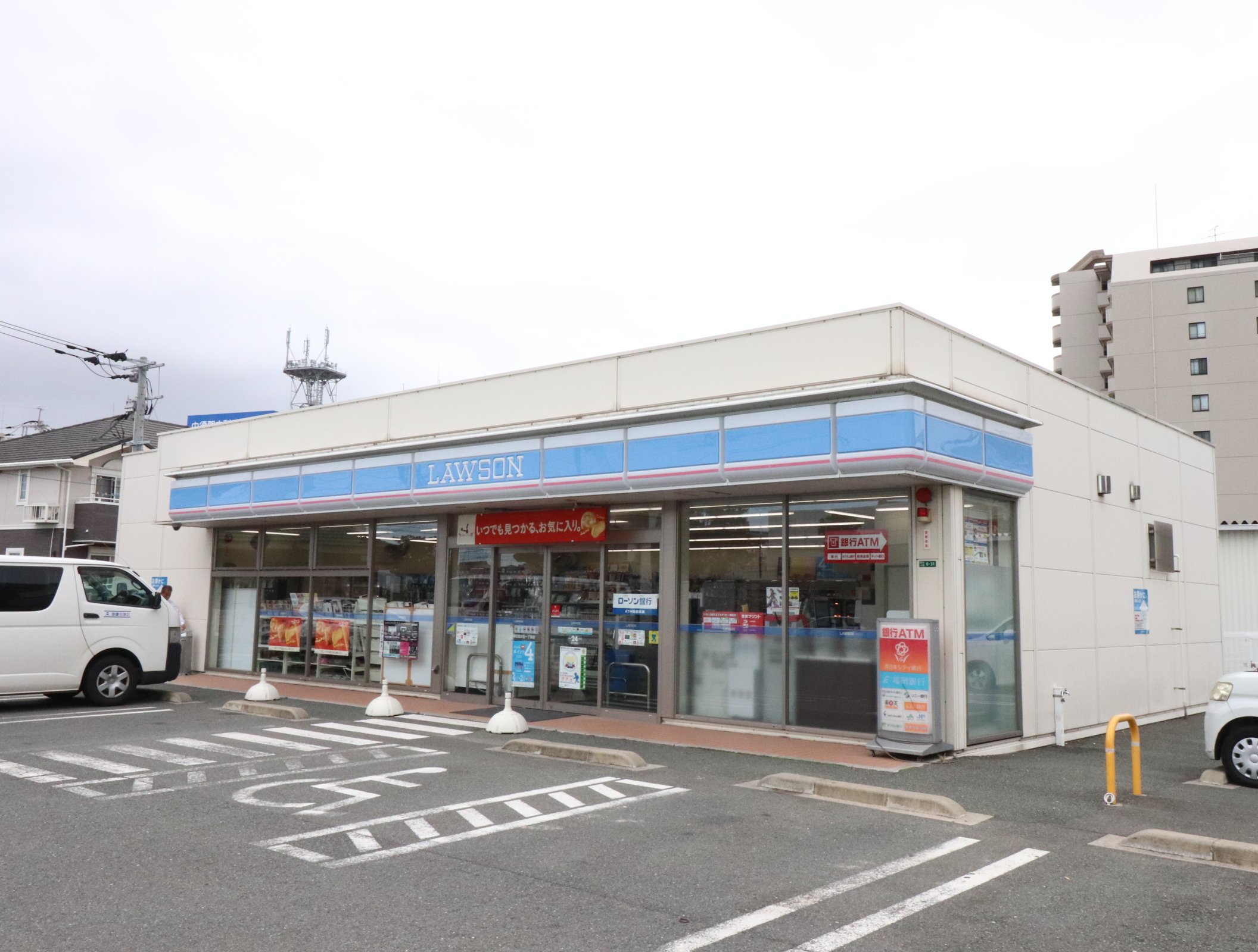 コンビニ　ローソン福津花見が丘一丁目店（コンビニ）まで1312m