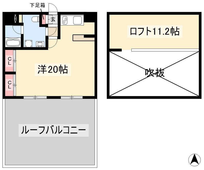 【エクセレント本山の間取り】