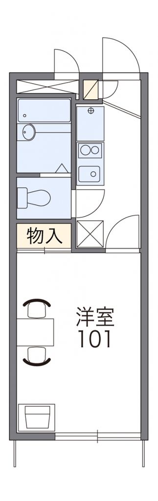 厚木市王子のマンションの間取り