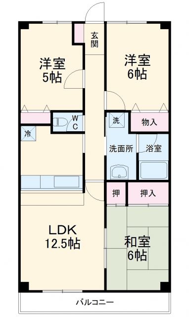 グランシャリオの間取り