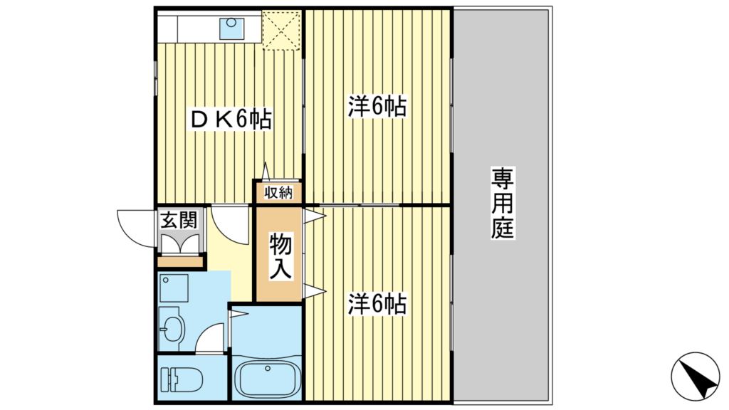 ブルーベリーファームの間取り