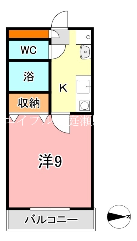 サンライズマンションの間取り