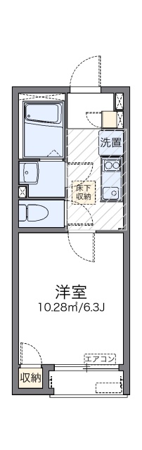 レオネクストフォンターナの間取り