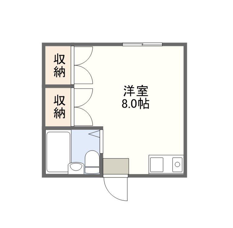 木宮コーポの間取り