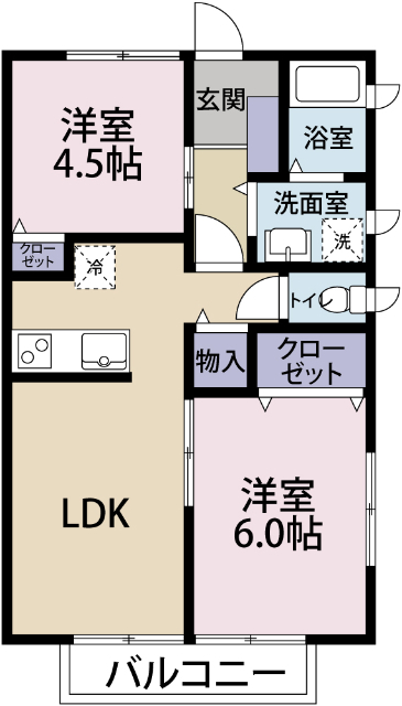 ラウンズアークの間取り