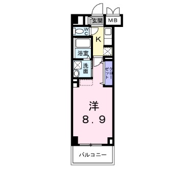 ザ　ベース東姫路の間取り