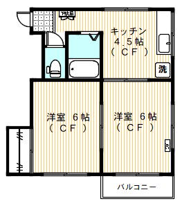 第２たまハイムの間取り