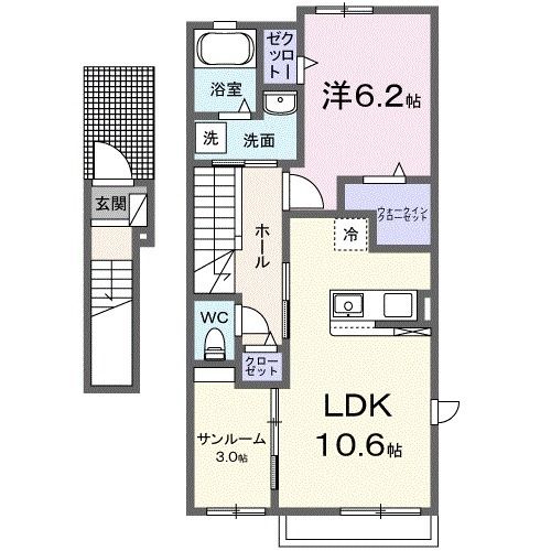 ネイサンベールIIの間取り