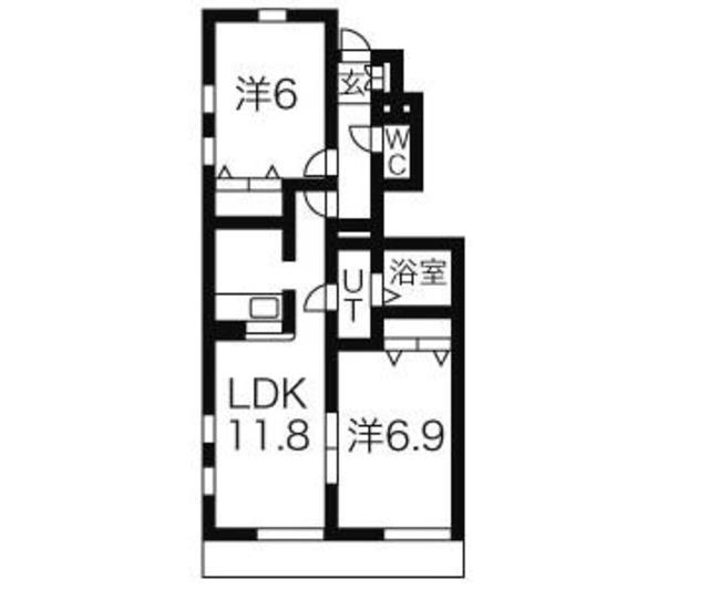 パストラルＢの間取り