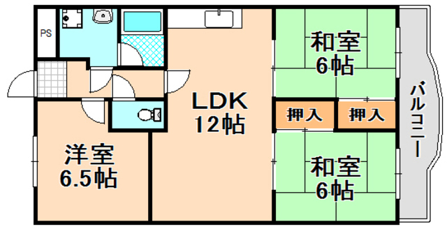 サンベルエアーの間取り