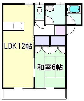 サンコーポ沼田Ａ棟の間取り