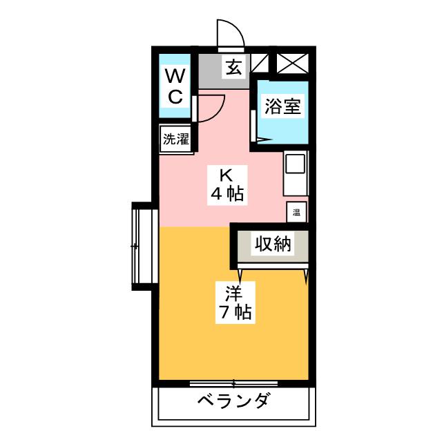 シャトレ旭の間取り