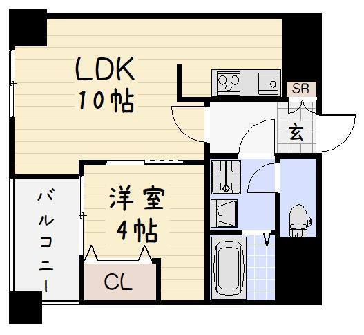 ウィングス砂津の間取り