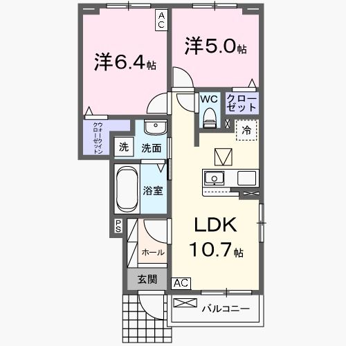 ステイ　ゴールドの間取り