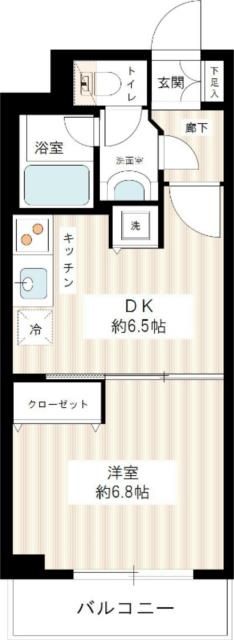 カスタリア新宿御苑の間取り