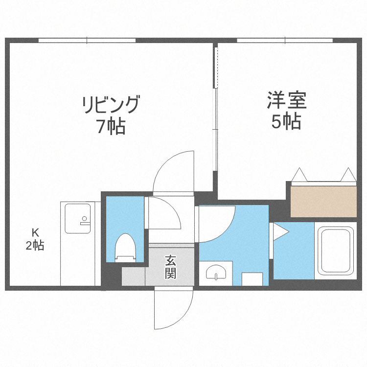 アストレアの間取り