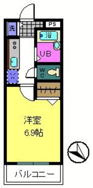 リバーサイド金岡２番館の間取り