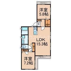 市川市市川南のマンションの間取り