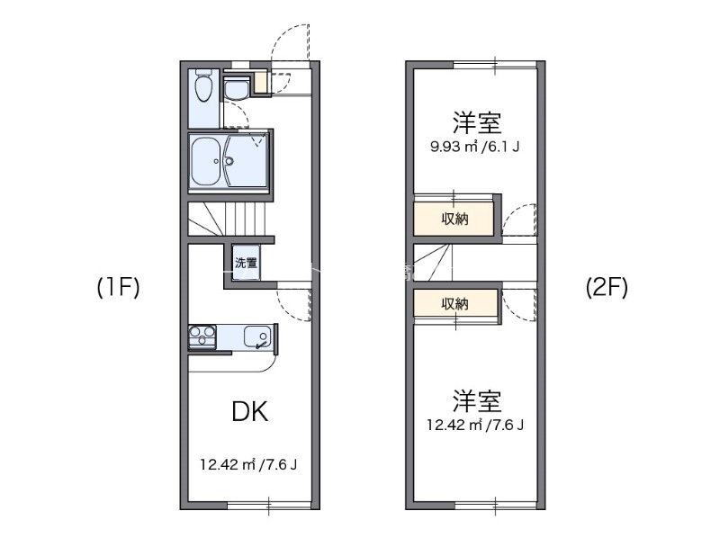 レオパレス赤石の間取り