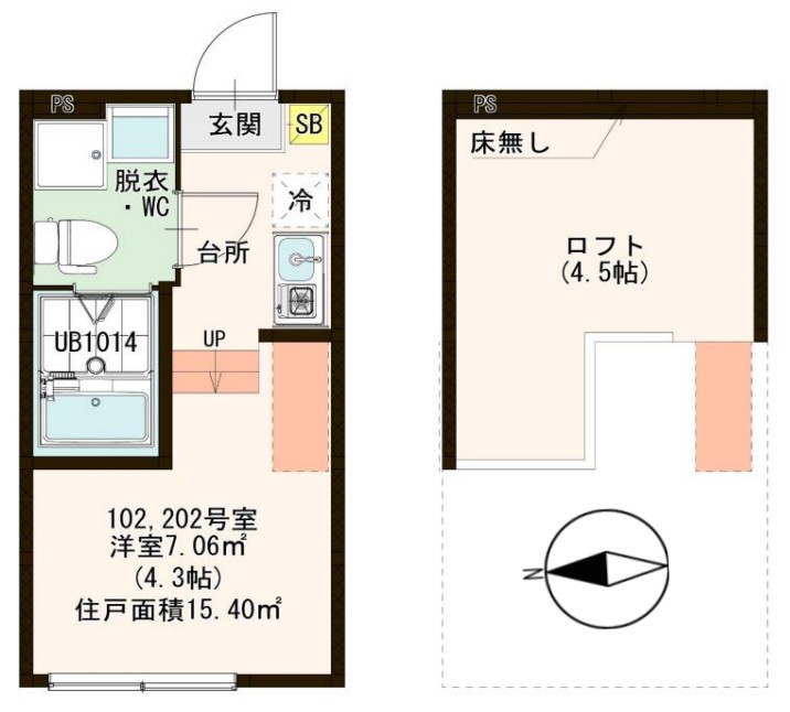 グランツ立石の間取り