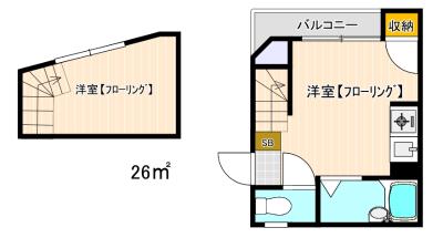 コーポコスモスTの間取り