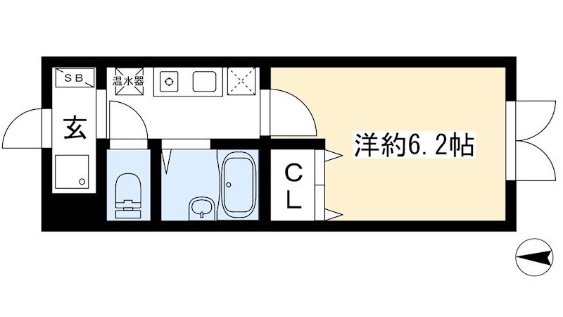 クリヨンの間取り