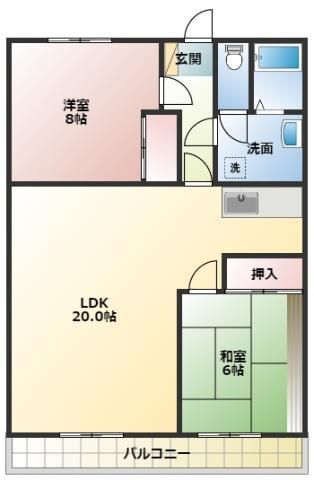 アムラートハウスの間取り