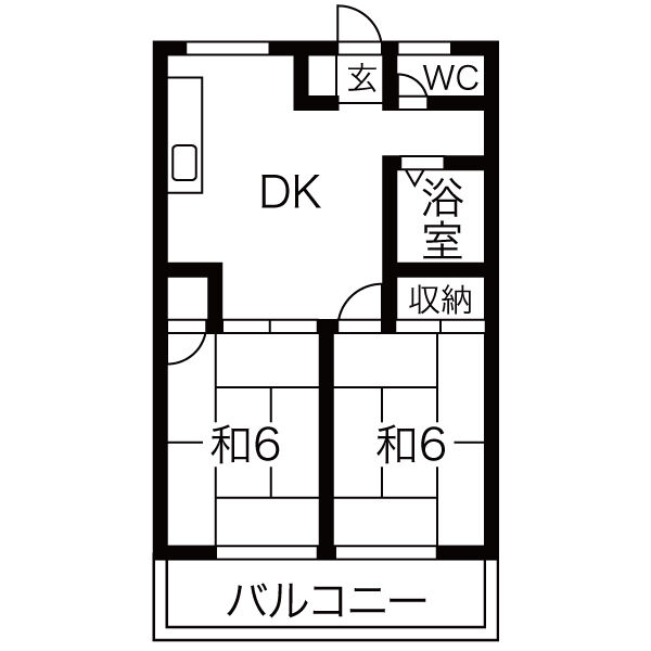 桜坂苑の間取り