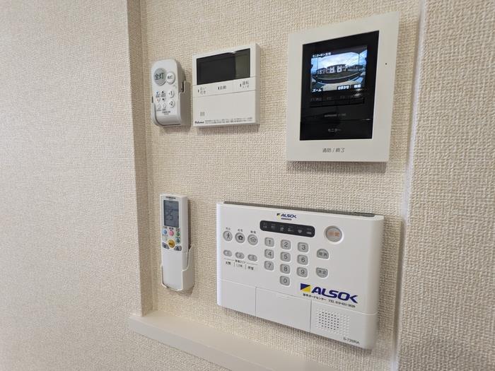 セキュリティ　ホームセキュリティ付き（ALSOK)