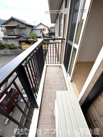 バルコニー　南西向き