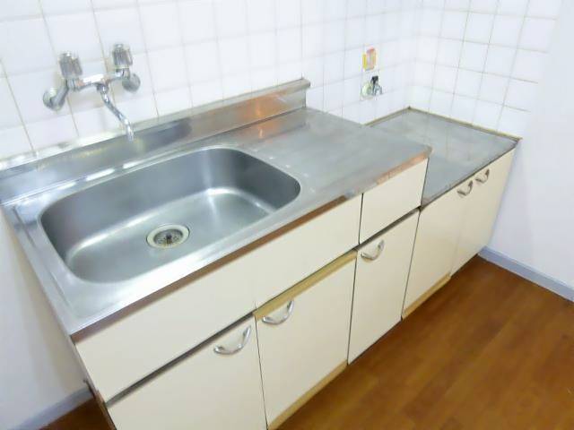 キッチン　ガスコンロ設置可能です！