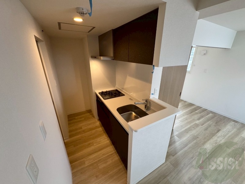 キッチン　システムキッチンなので、すぐお料理に使えます！