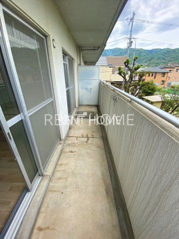 バルコニー　１Fはテラスです。